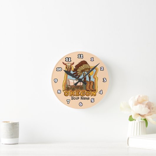 Oregon Runde Wanduhr (Zuhause)