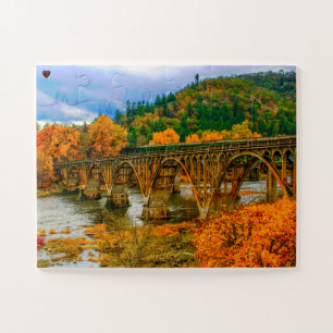 Oregon Rver Bridges Puzzle