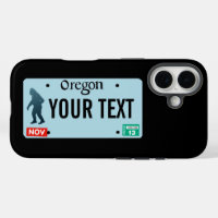 Oregon Sasquatch License Plate