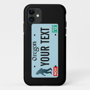 Oregon Sasquatch License Plate Case-Mate iPhone Hülle