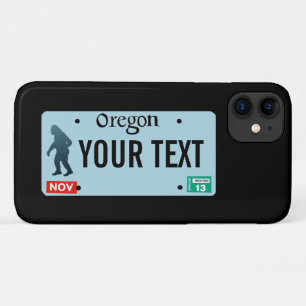 Oregon Sasquatch License Plate Case-Mate iPhone Hülle