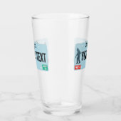 Oregon Sasquatch License Plate Glas (Rechts)