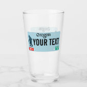 Oregon Sasquatch License Plate Glas (Vorderseite)