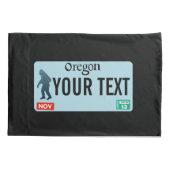 Oregon Sasquatch License Plate Kissenbezug (Rückseite)