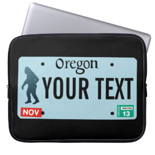 Oregon Sasquatch License Plate Laptopschutzhülle