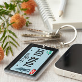 Oregon Sasquatch License Plate Schlüsselanhänger (Vorderseite rechts)