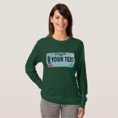 Oregon Sasquatch License Plate T-Shirt (Vorne ganz)