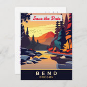 Oregon Save The Date (Vorne/Hinten)