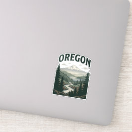 Oregon Scenic Heritage Aufkleber