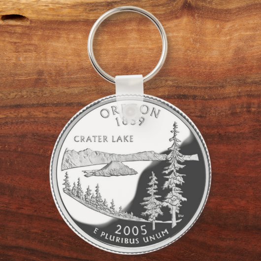 Oregon Schlüsselanhänger (Vorderseite)