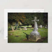 Oregon, See Oswego, Oswego Pioneer Friedhof 2 Postkarte (Vorne/Hinten)