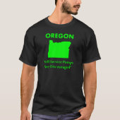 Oregon - Selbstbedienungspumpen werden entmutigt T-Shirt (Vorderseite)