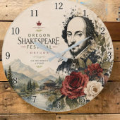 Oregon Shakespeare Festival Große Wanduhr