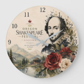Oregon Shakespeare Festival Große Wanduhr (Vorderseite)