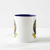 Oregon Siegel Zweifarbige Tasse (Mittel)