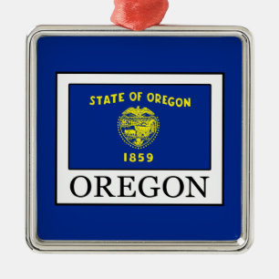 Oregon Silbernes Ornament