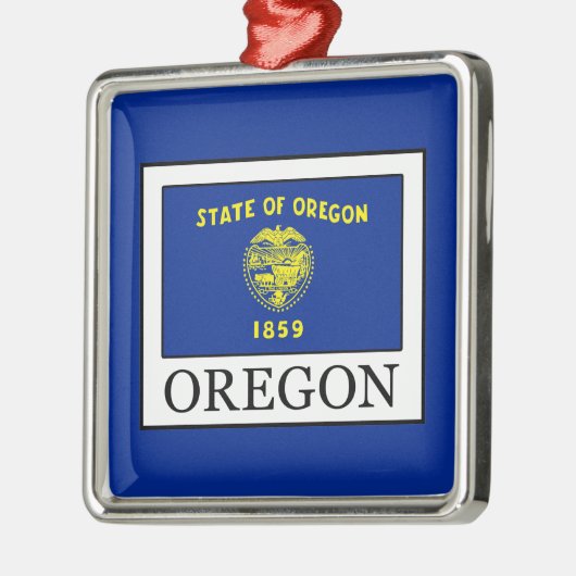 Oregon Silbernes Ornament (Links)