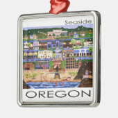 Oregon Silbernes Ornament (Links)