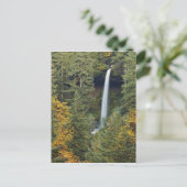 Oregon, Silver Falls Staat Park, North Falls Postkarte (Stehend Vorderseite)