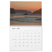 Oregon-Sonnenuntergänge Kalender (Mär 2027)