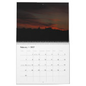 Oregon-Sonnenuntergänge Kalender (Feb 2027)
