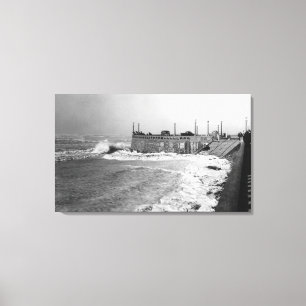 Oregon Sou Wester Wave und Turnaround Leinwanddruck