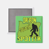 Oregon Square Spotter Magnet (Vorderseite/Rückseite)