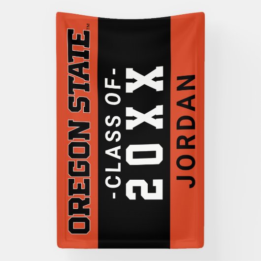 Oregon Staat Banner (Vertikal)