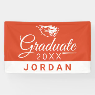 Oregon Staat Beavers Biberkopf Banner