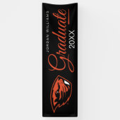 Oregon Staat Beavers | Biberkopf Banner (Vertikal)