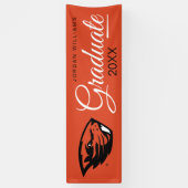 Oregon Staat Beavers | Biberkopf Banner (Vertikal)
