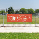 Oregon Staat Beavers | Biberkopf Banner (Insitu)