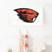 Oregon Staat Beavers | Biberkopf Banner (Insitu)