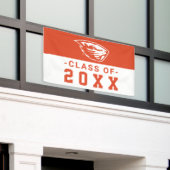 Oregon Staat Beavers | Biberkopf Banner (Äußeres Gebäude)