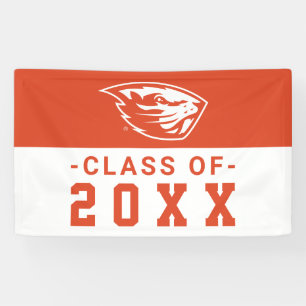 Oregon Staat Beavers Biberkopf Banner