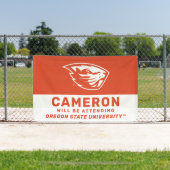Oregon Staat Beavers | Biberkopf Banner (InSitu)