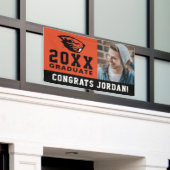 Oregon Staat Beavers | Biberkopf Banner (Äußeres Gebäude)