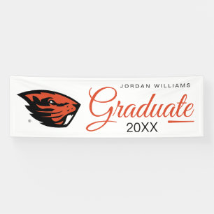 Oregon Staat Beavers Biberkopf Banner
