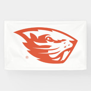 Oregon Staat Beavers   Biberkopf Banner