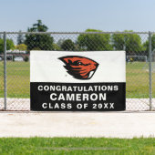 Oregon Staat Beavers | Biberkopf Banner (InSitu)