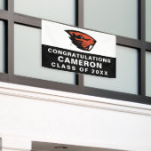 Oregon Staat Beavers | Biberkopf Banner (Äußeres Gebäude)