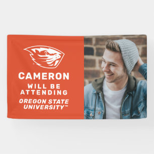 Oregon Staat Beavers Biberkopf Banner