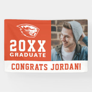 Oregon Staat Beavers Biberkopf Banner