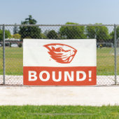 Oregon Staat Beavers | Biberkopf Banner (InSitu)