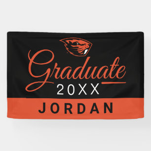 Oregon Staat Beavers Biberkopf Banner
