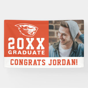 Oregon Staat Beavers Biberkopf Banner