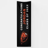 Oregon Staat Beavers | Biberkopf Banner (Vertikal)