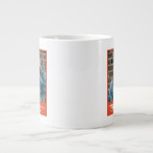 Oregon Staat Beavers | Biberkopf Jumbo-Tasse (Vorderseite)