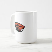 Oregon Staat Beavers | Biberkopf Kaffeetasse (Vorderseite Links)