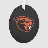 Oregon Staat Beavers | Biberkopf Ornament (Vorderseite)